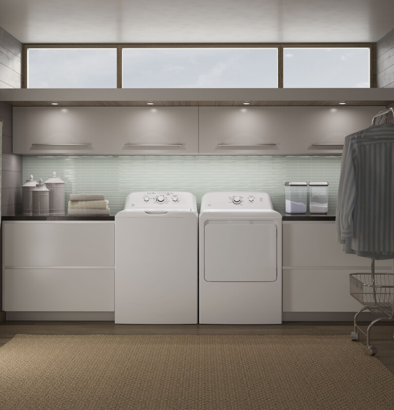 4.2 cu. ft. Capacity Washer with Stainless Steel Basket GTW335ASNWW