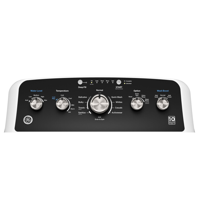 4.5 cu. ft. Capacity Washer with Stainless Steel Basket, Cold Plus and Wash Boost GTW485ASWWB