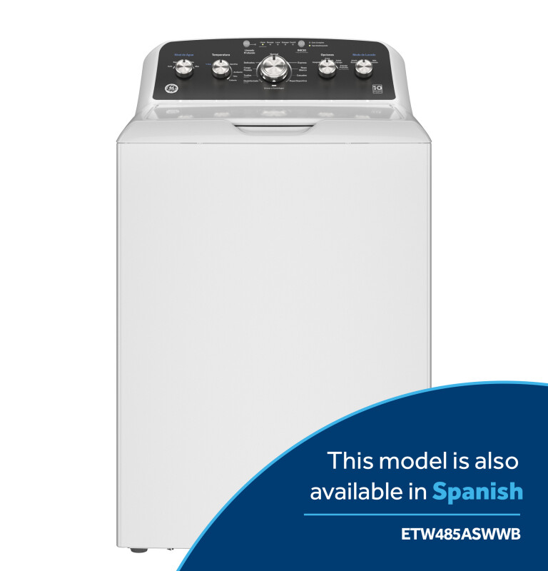 4.5 cu. ft. Capacity Washer with Stainless Steel Basket, Cold Plus and Wash Boost GTW485ASWWB