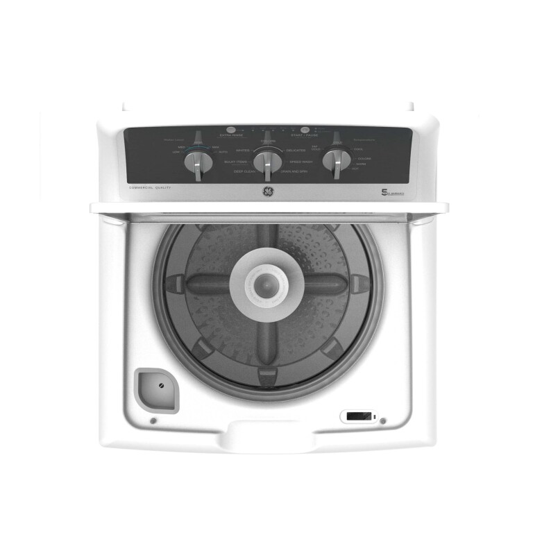 Ge® 4.2 Cu. Ft. Capacity Washer With Stainless Steel Basket GTW525ACPWB