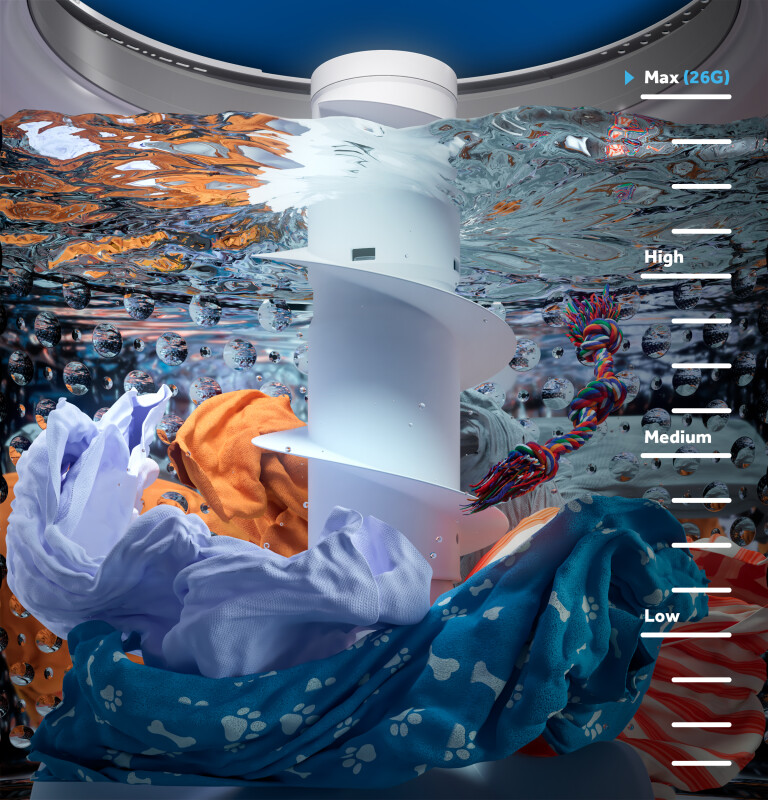 4.3 cu. ft. Capacity Washer with Stainless Steel Basket,5-yr Limited Warranty GTW525ACWWB