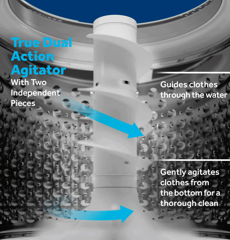 4.6 cu. ft. Capacity Washer with Stainless Steel Basket and Stain PreTreat GTW538ASWWS