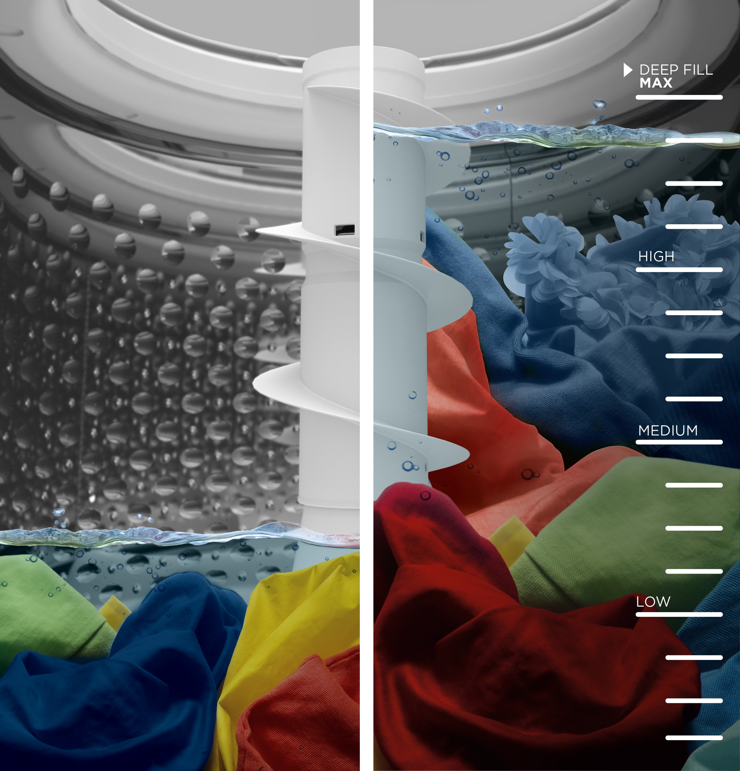 4.5 cu. ft. Capacity Washer with Water Level Control GTW585BSVWS