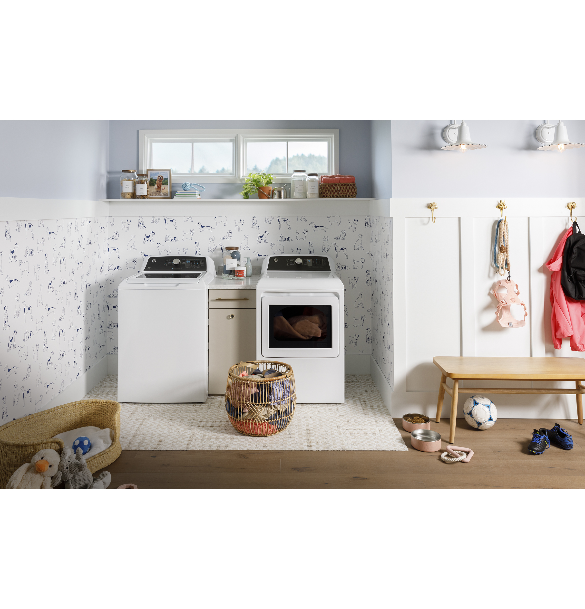 4.5 cu. ft. Capacity Washer with Water Level Control GTW585BSVWS