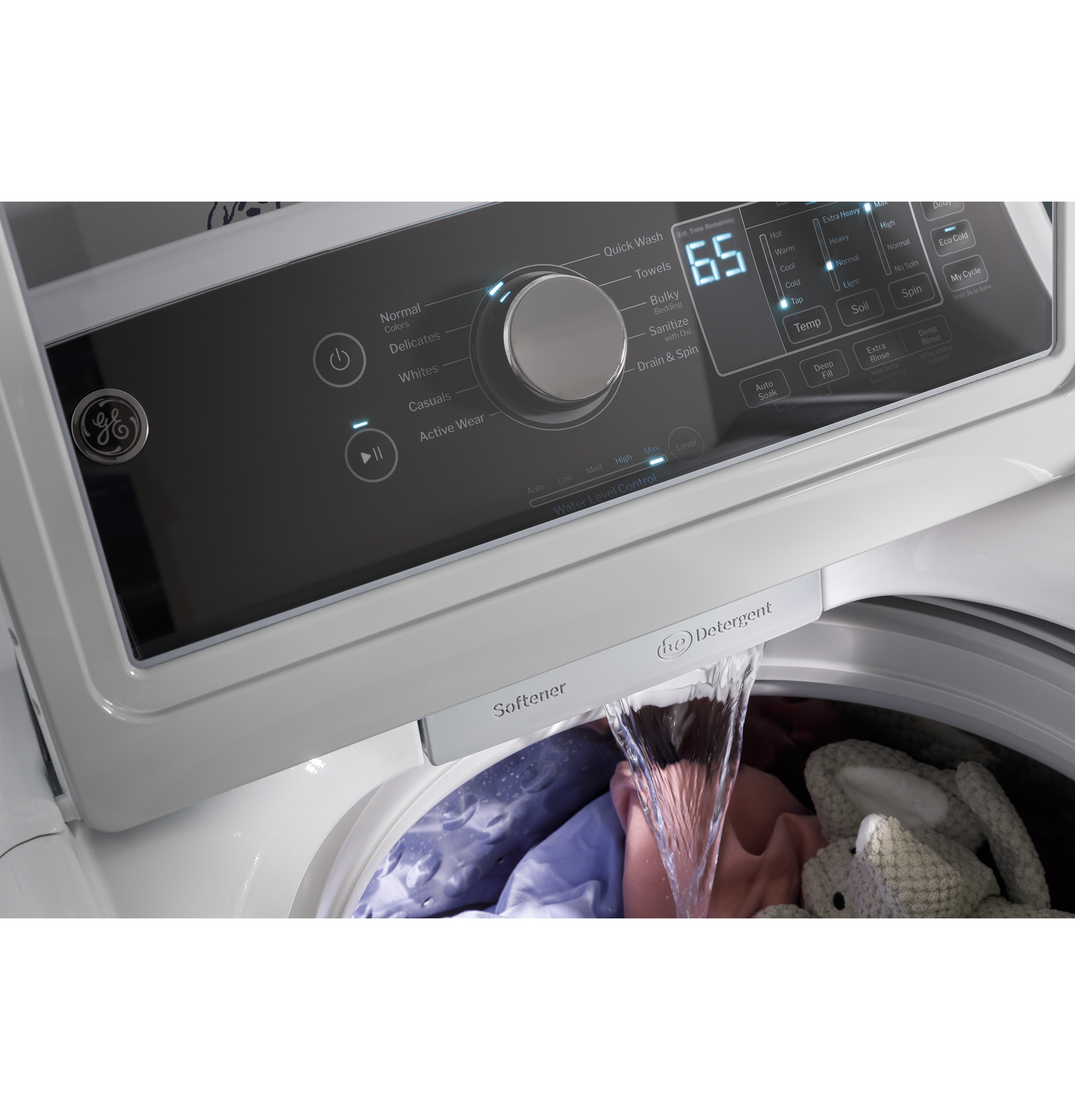 4.5 cu. ft. Capacity Washer with Water Level Control GTW585BSVWS
