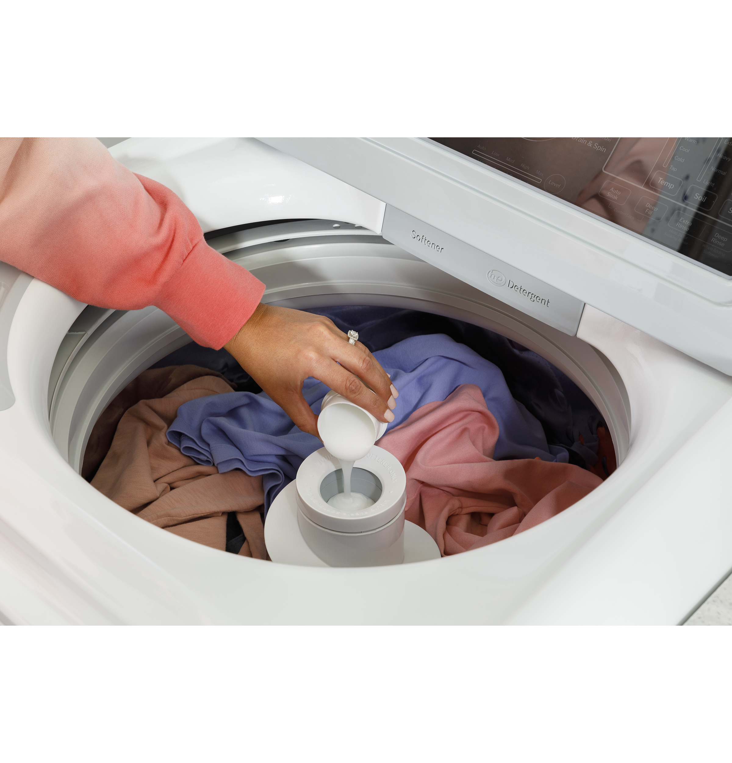 4.5 cu. ft. Capacity Washer with Water Level Control GTW585BSVWS