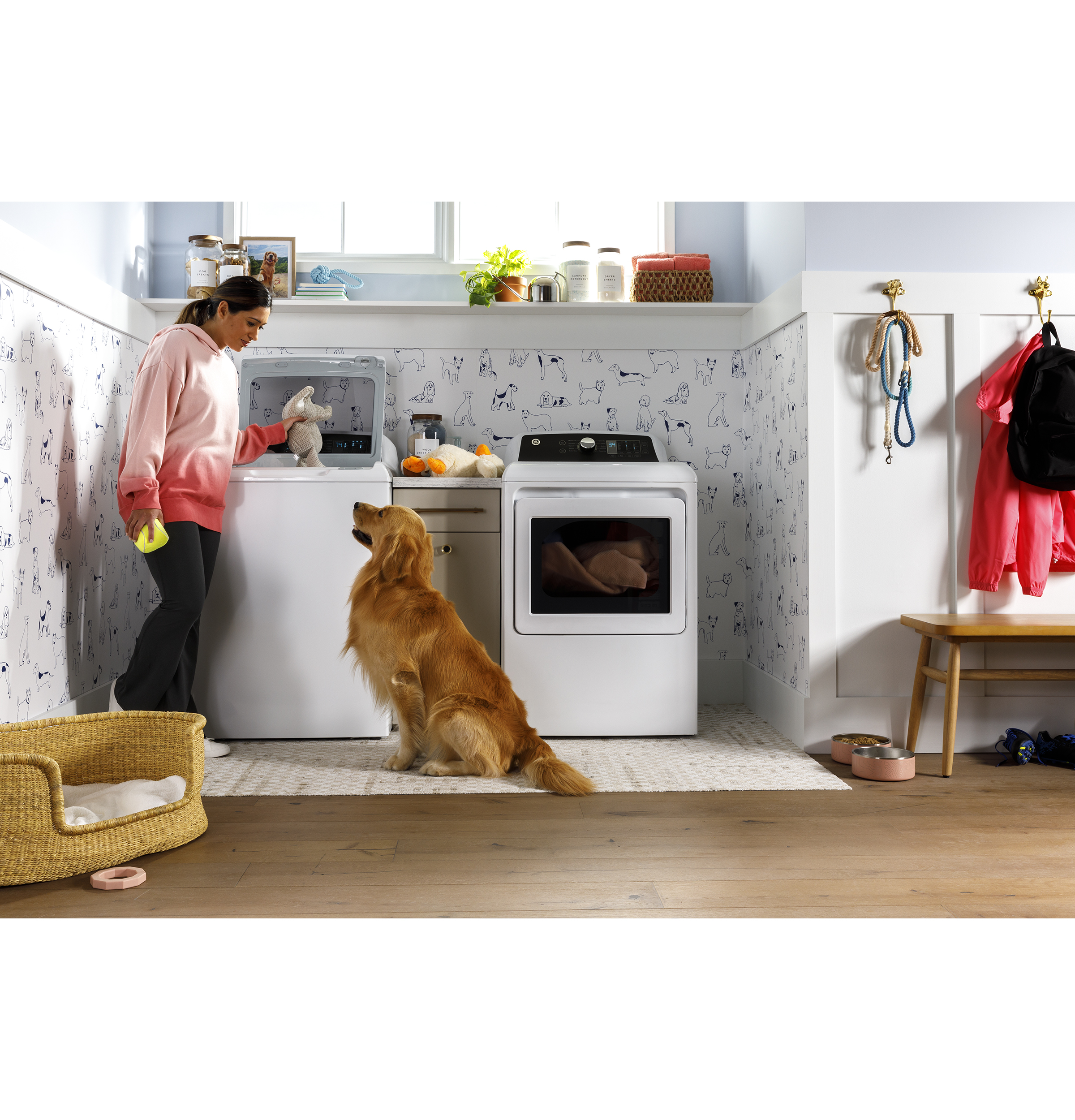 4.5 cu. ft. Capacity Washer with Water Level Control GTW585BSVWS