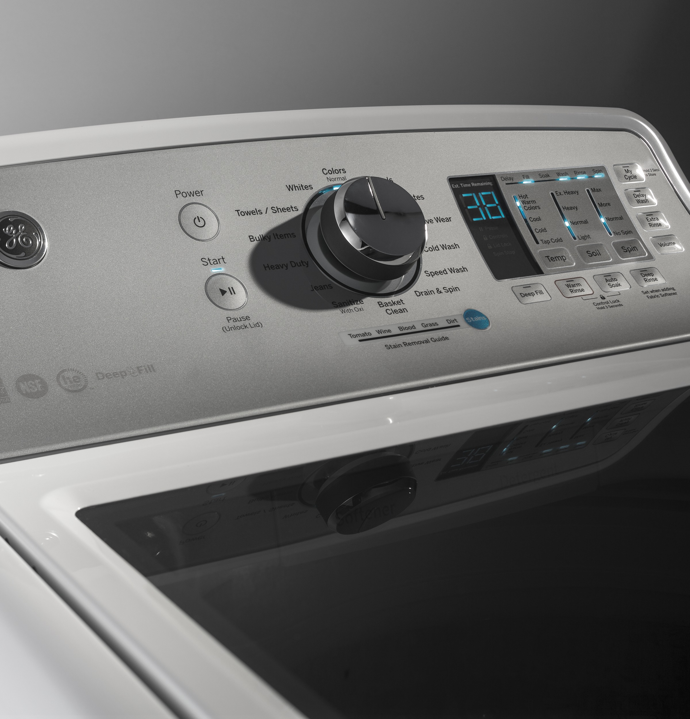 4.6 cu. ft. Capacity Washer with Stainless Steel Basket GTW680BSJWS