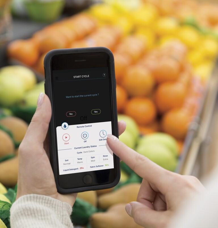 4.6 cu. ft. Capacity Washer with Sanitize w/Oxi and FlexDispense GTW725BSNWS