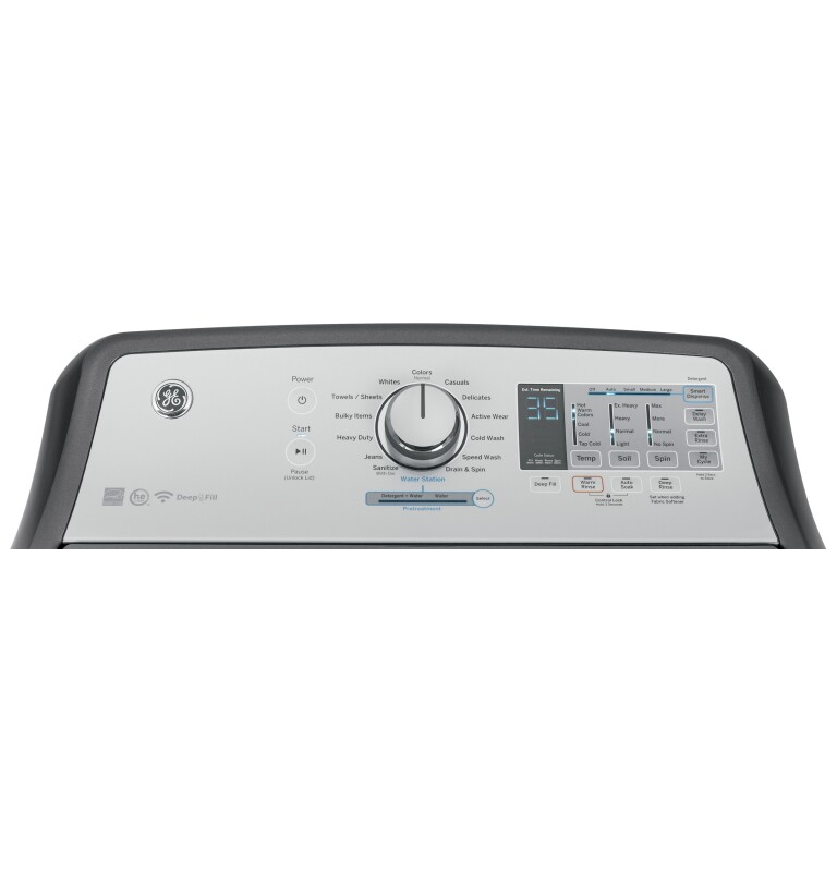 5.0 cu. ft. Capacity Smart Washer with Stainless Steel Basket GTW750CPLDG