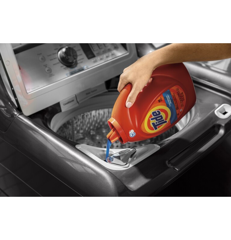 5.0 cu. ft. Capacity Smart Washer with Stainless Steel Basket GTW750CPLDG