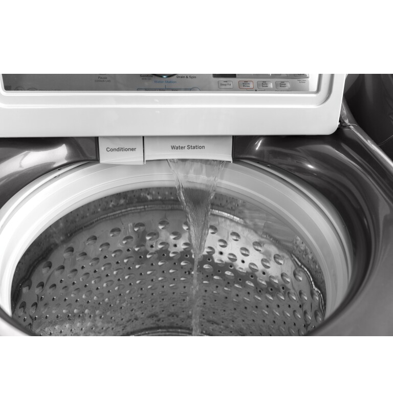5.0 cu. ft. Capacity Smart Washer with Stainless Steel Basket GTW750CPLDG