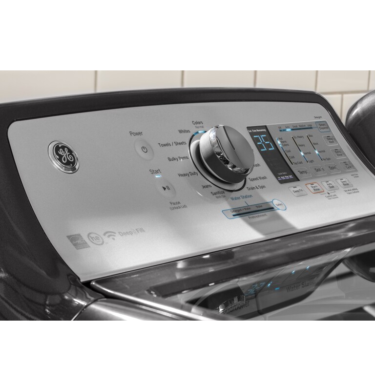 5.0 cu. ft. Capacity Smart Washer with Stainless Steel Basket GTW750CPLDG