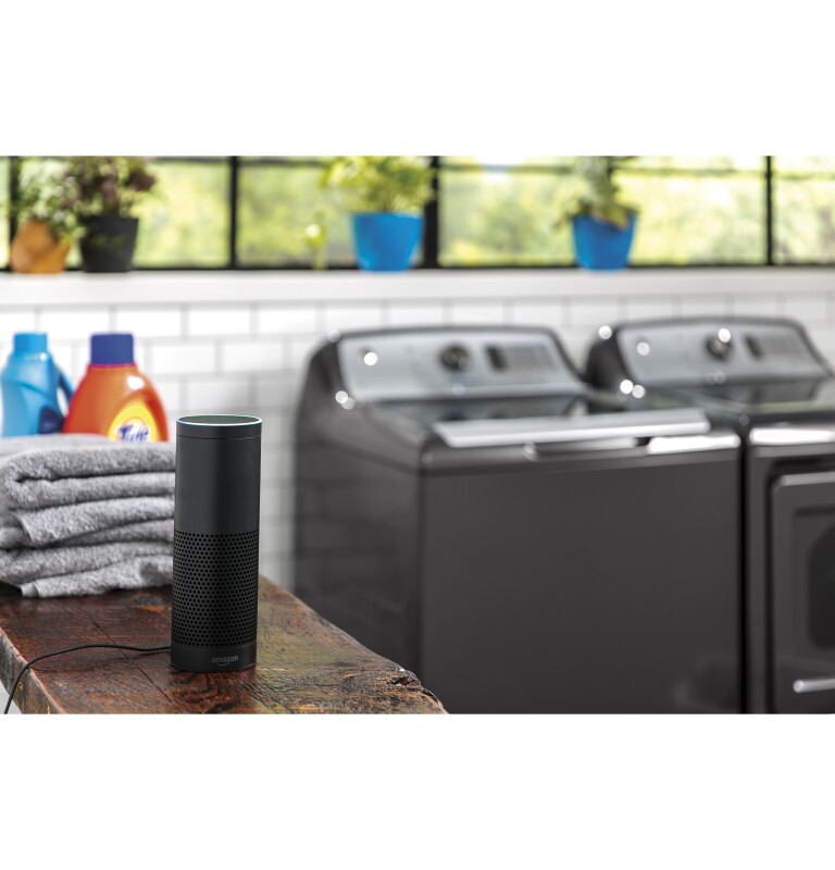 5.0 cu. ft. Capacity Smart Washer with Stainless Steel Basket GTW750CPLDG