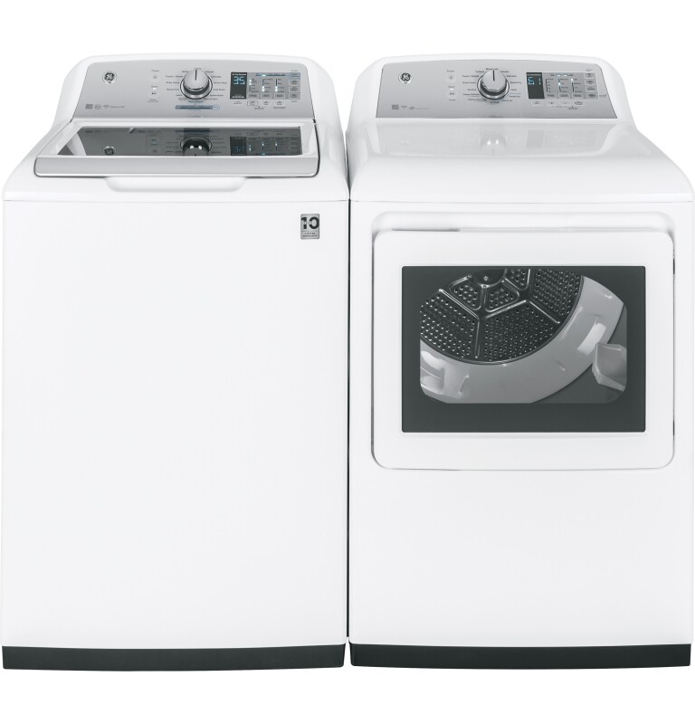 5.0 cu. ft. Capacity Smart Washer with Stainless Steel Basket GTW750CSLWS