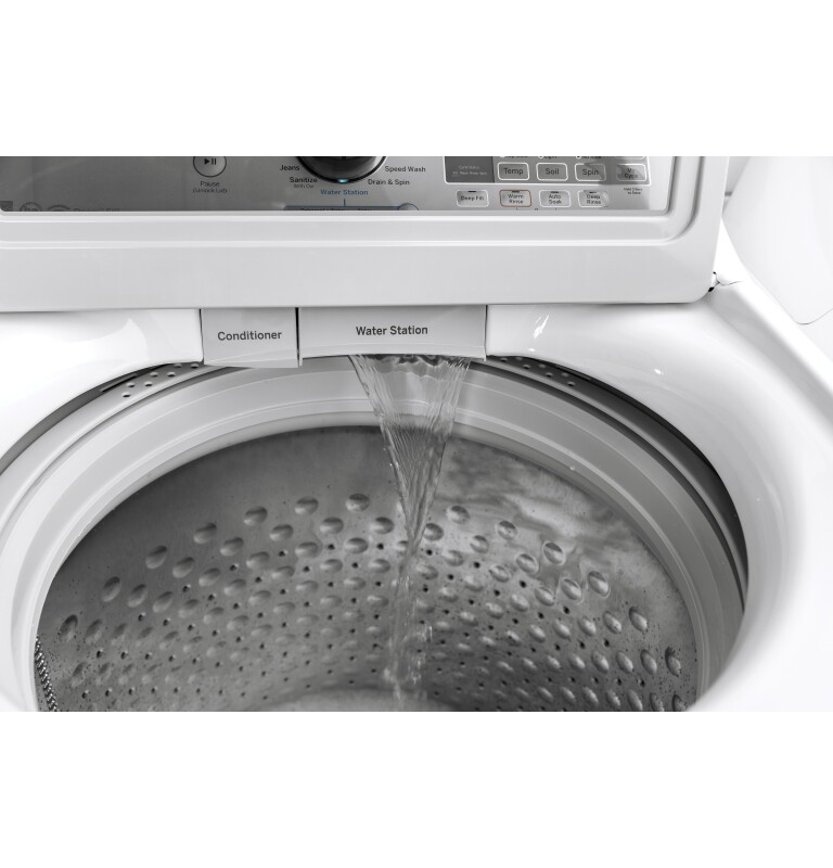 5.0 cu. ft. Capacity Smart Washer with Stainless Steel Basket GTW750CSLWS