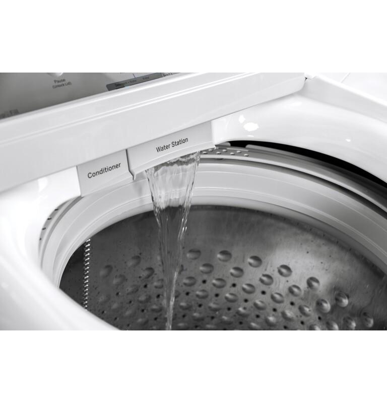 5.0 cu. ft. Capacity Smart Washer with Stainless Steel Basket GTW750CSLWS