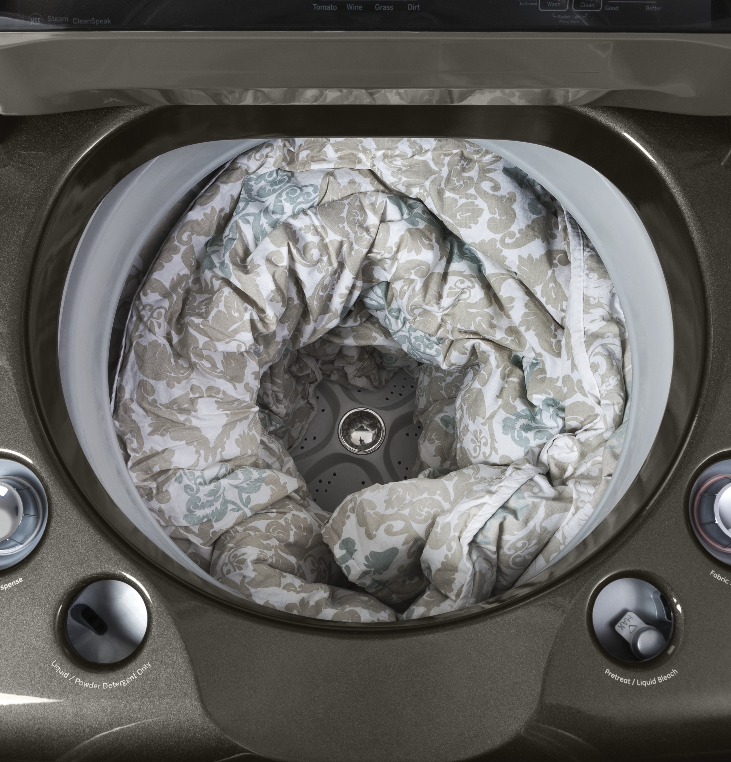 5.1 DOE cu. ft. capacity washer with SmartDispense Technology GTW860SPJMC