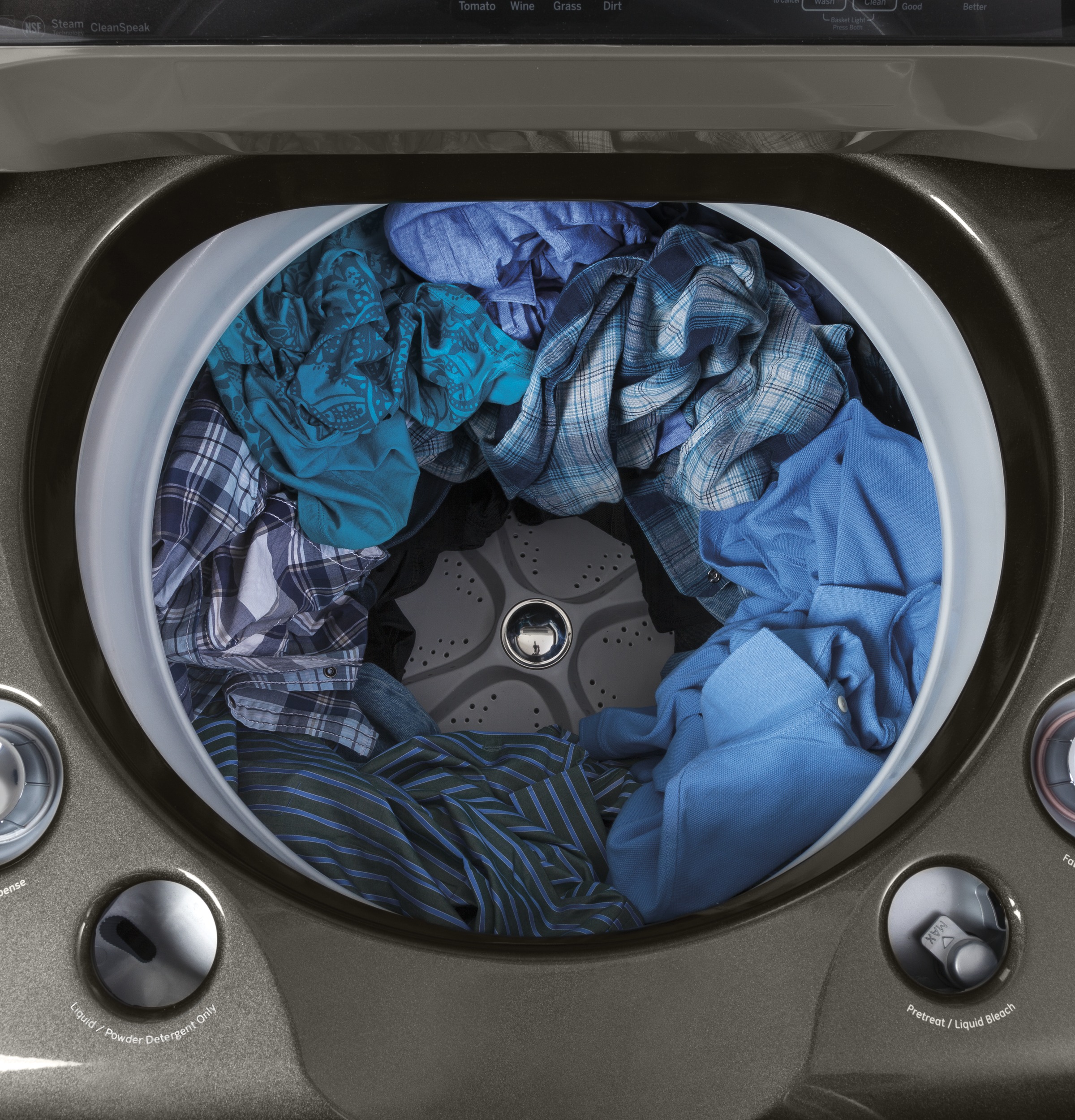 5.1 DOE cu. ft. capacity washer with SmartDispense Technology GTW860SPJMC