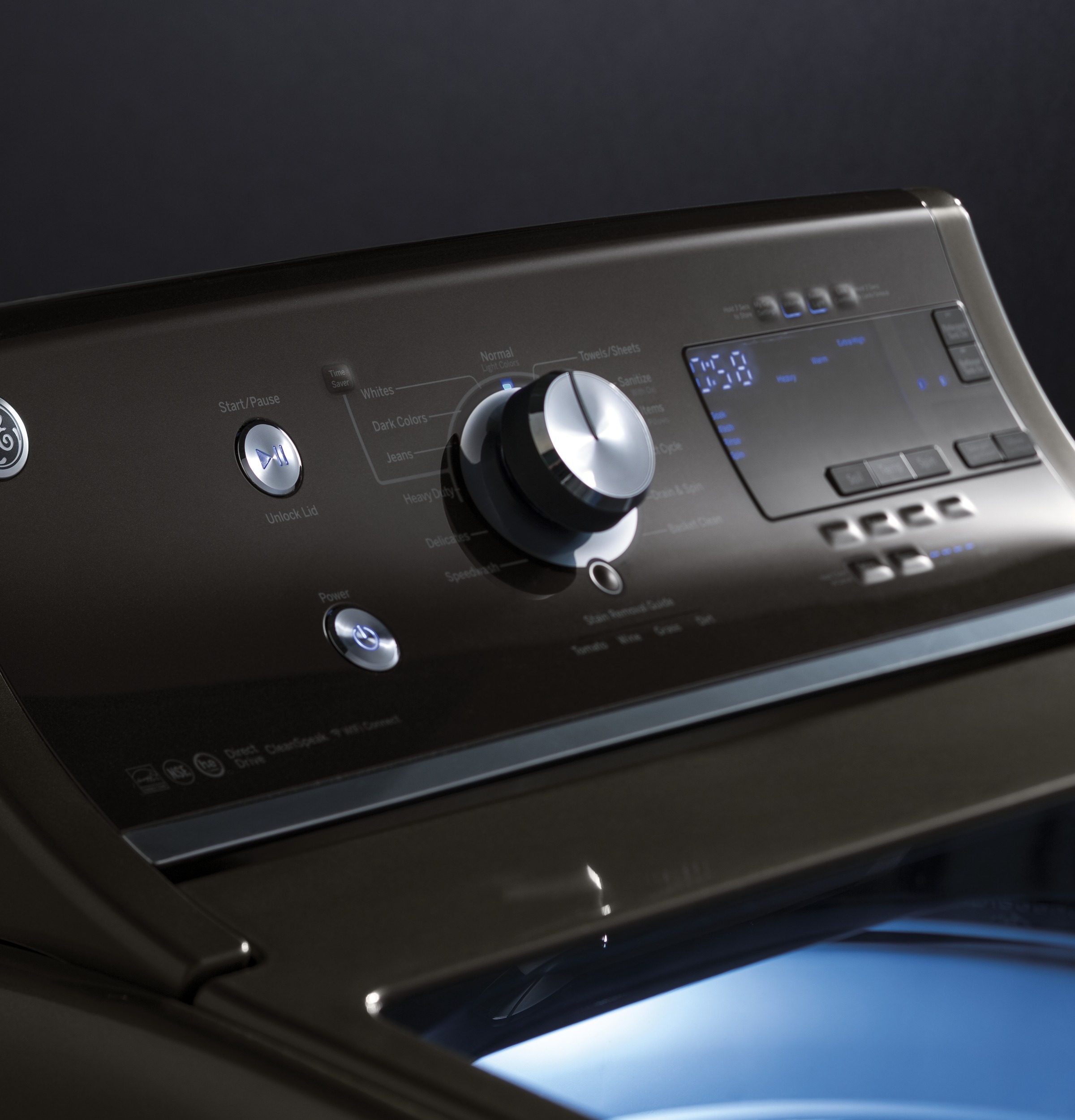 5.1 DOE cu. ft. capacity washer with SmartDispense Technology GTW860SPJMC