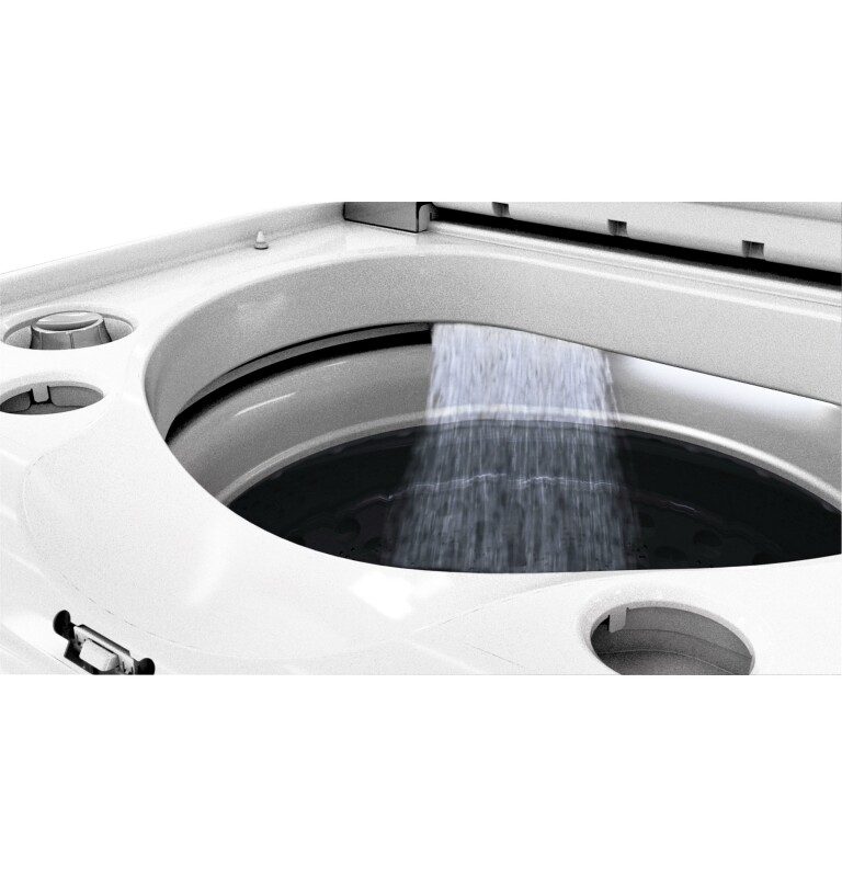 5.1 DOE cu. ft. capacity washer with SmartDispense Technology GTW860SSJWS