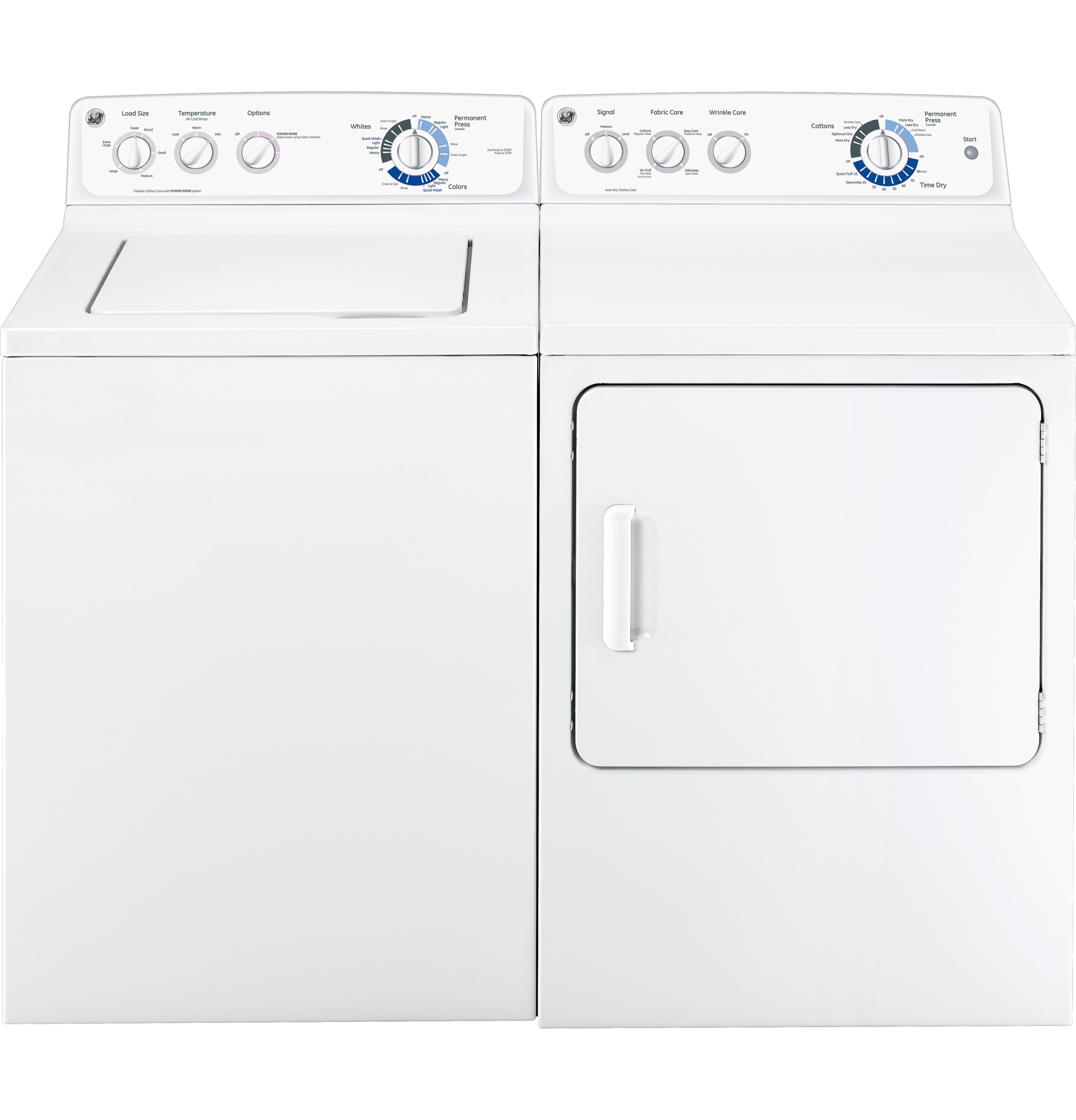 3.8 DOE cu. ft. stainless steel capacity washer GTWN2800DWW