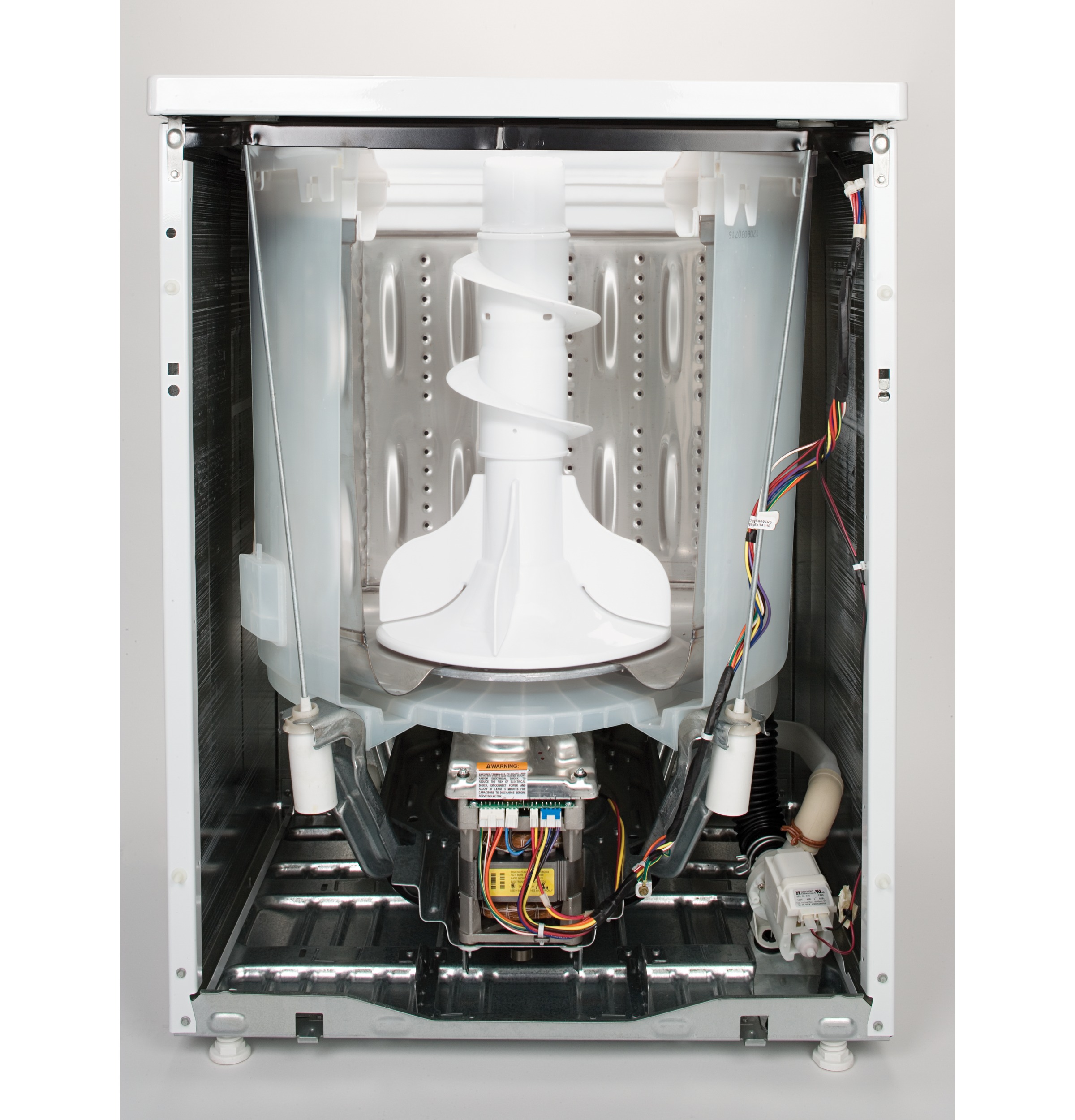 3.8 DOE cu. ft. stainless steel capacity washer GTWN2800DWW
