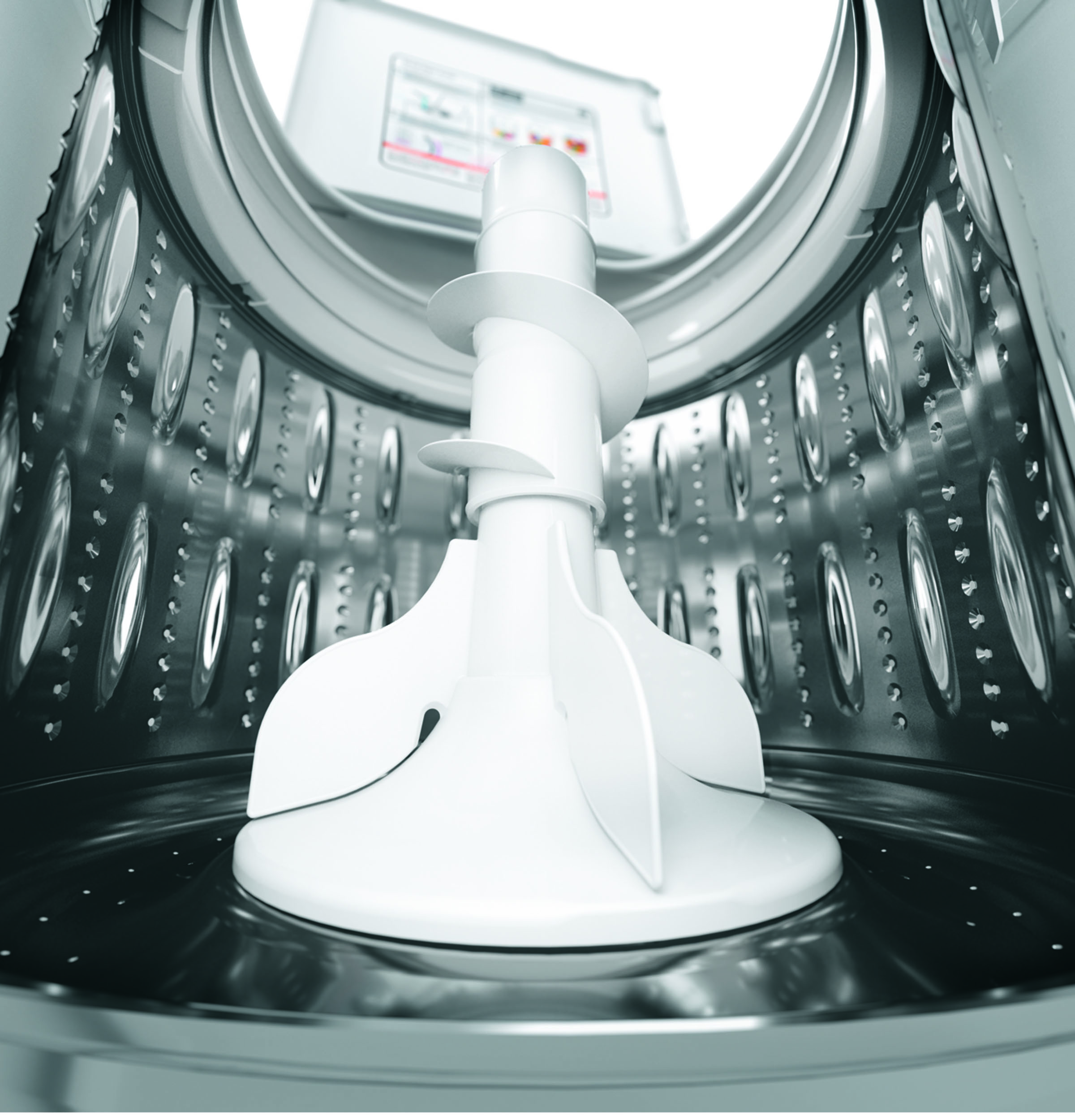 3.8 DOE cu. ft. stainless steel capacity washer GTWN2800DWW