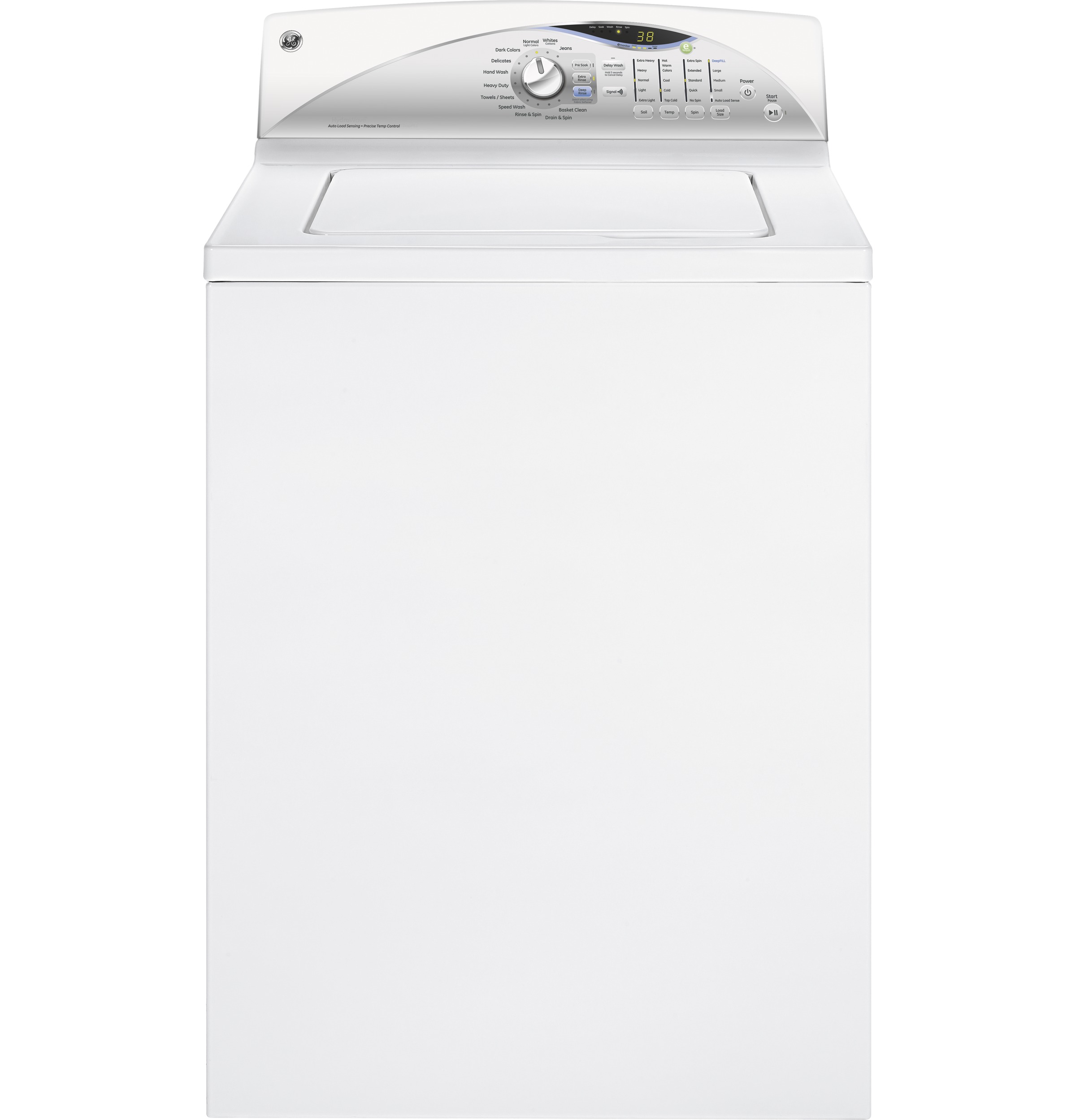 3.8 DOE cu. ft. washer with stainless steel basket GTWN5650FWS