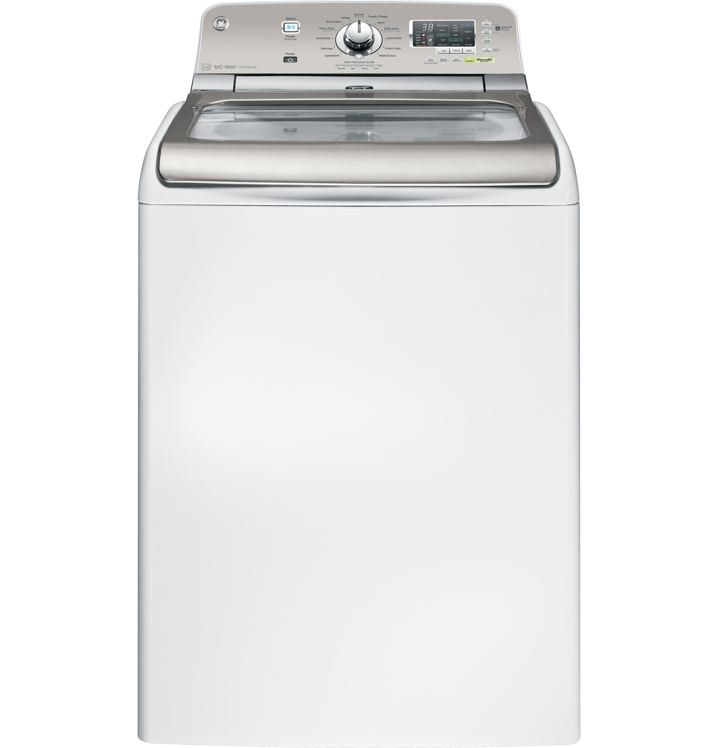 4.8 DOE cu. ft. stainless steel capacity washer GTWN8250DWS
