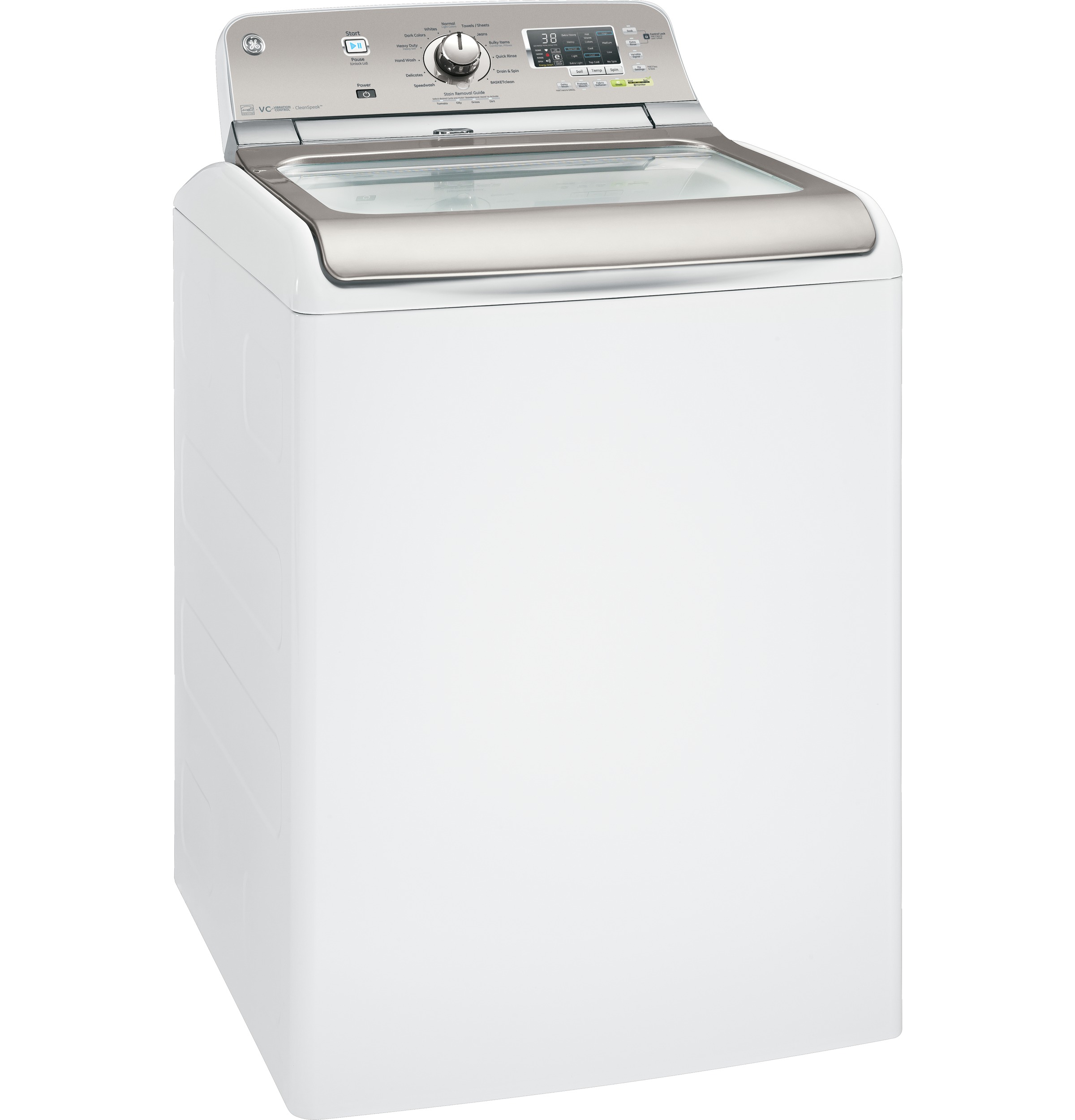 4.8 DOE cu. ft. stainless steel capacity washer GTWN8250DWS