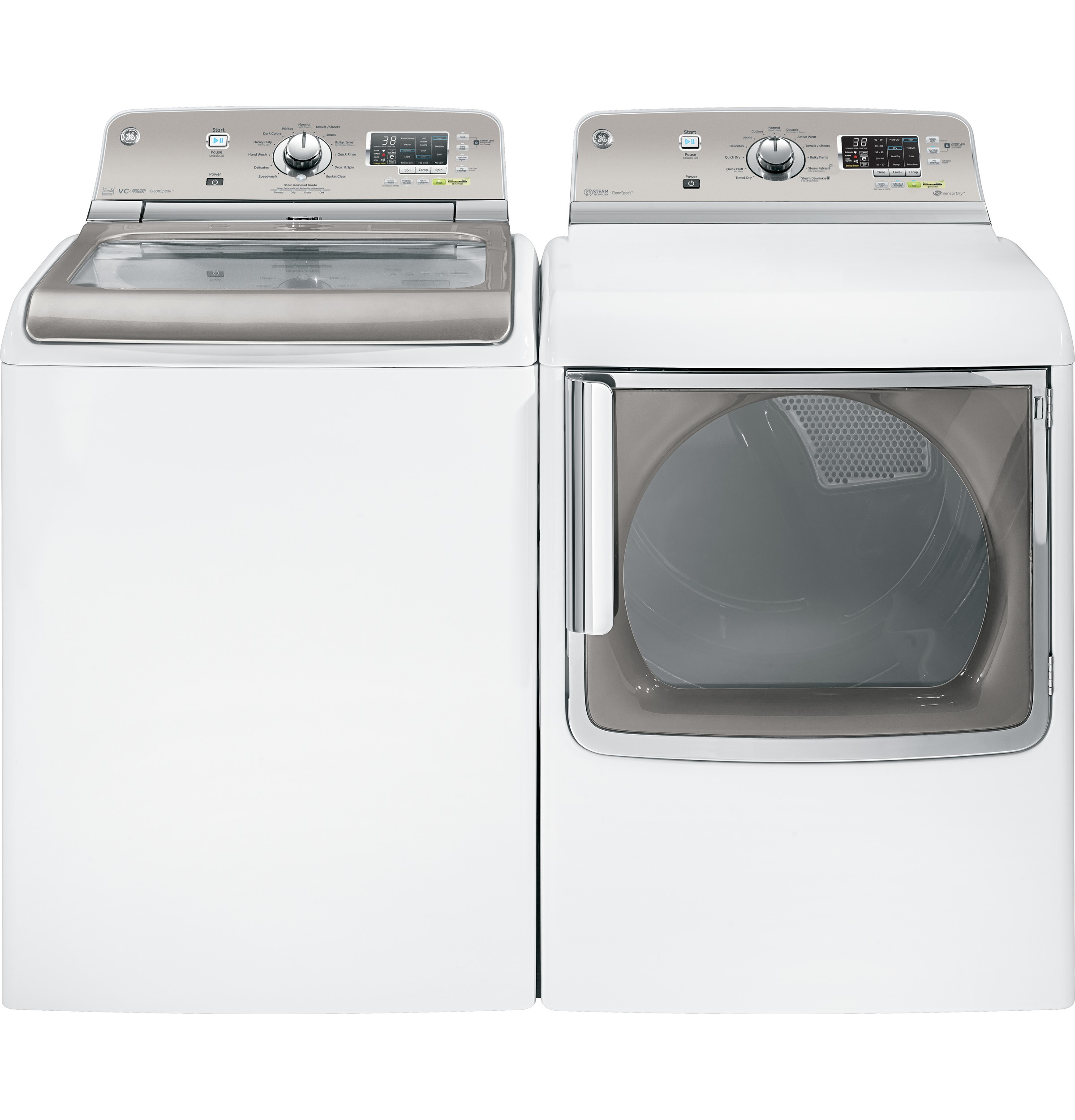 4.8 DOE cu. ft. stainless steel capacity washer GTWN8250DWS
