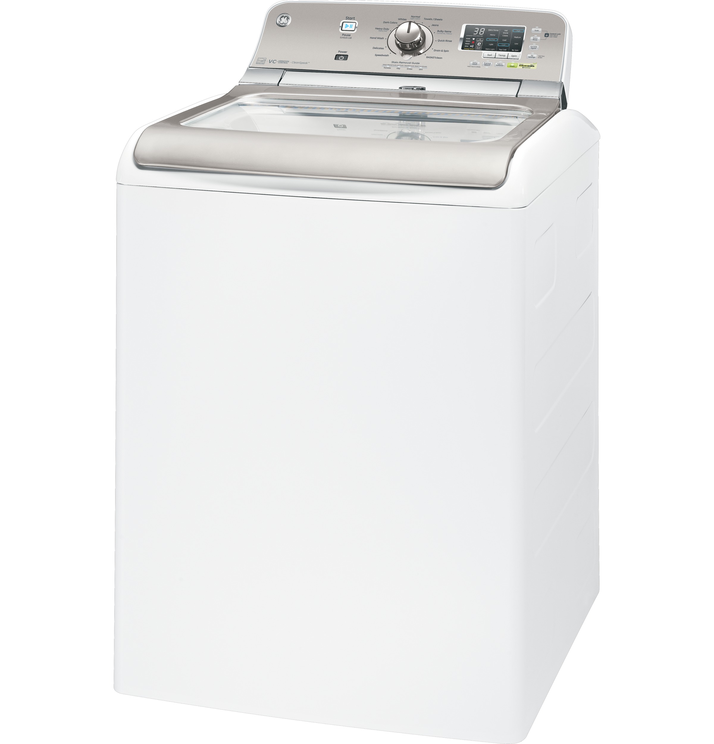 4.8 DOE cu. ft. stainless steel capacity washer GTWN8250DWS