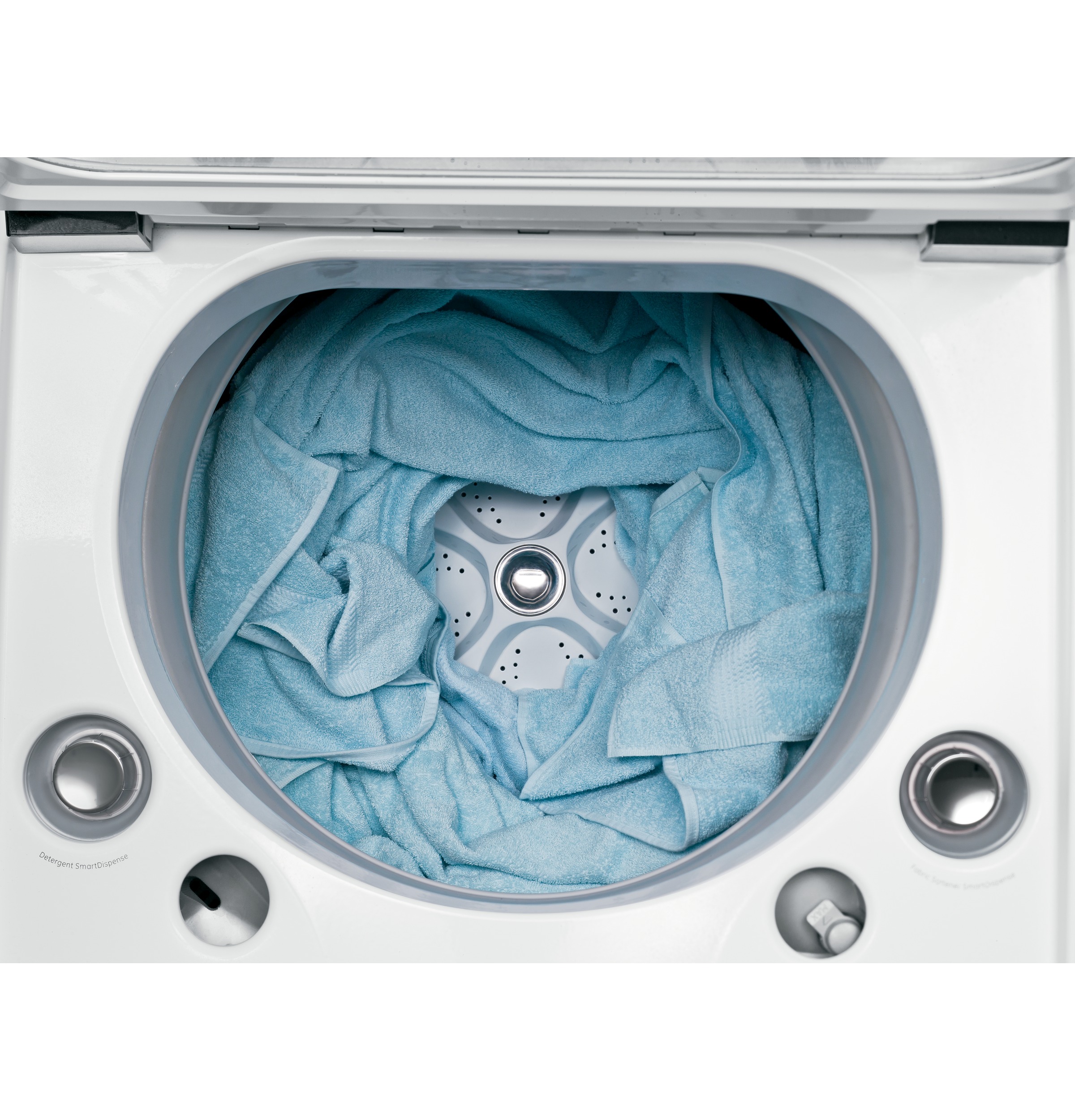 5.0 DOE cu. ft. capacity washer with stainless steel basket and steam GTWS8650DWS