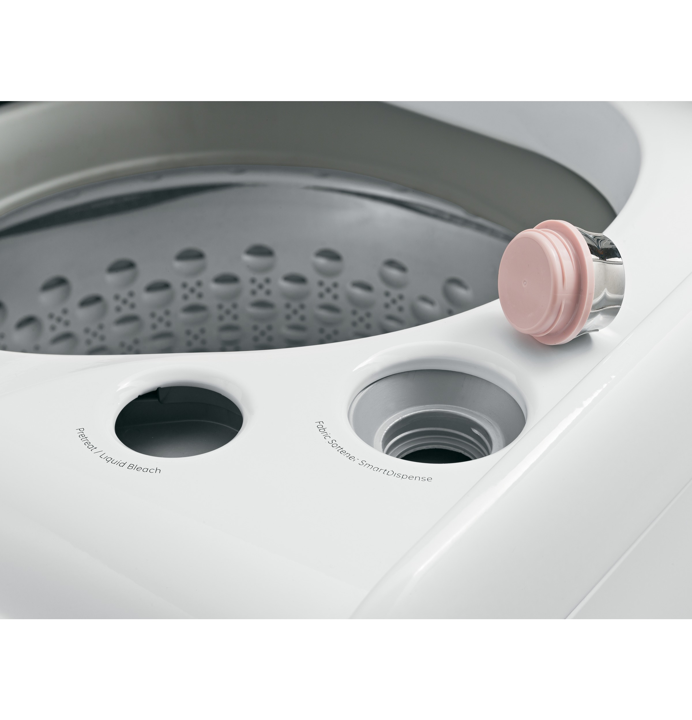 5.0 DOE cu. ft. capacity washer with stainless steel basket and steam GTWS8650DWS