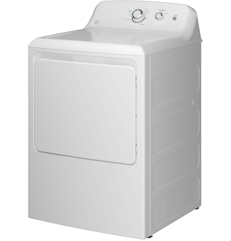 6.2 cu. ft. Capacity Gas Dryer with Up To 120 ft. Venting and Shallow Depth GTX33GASKWW