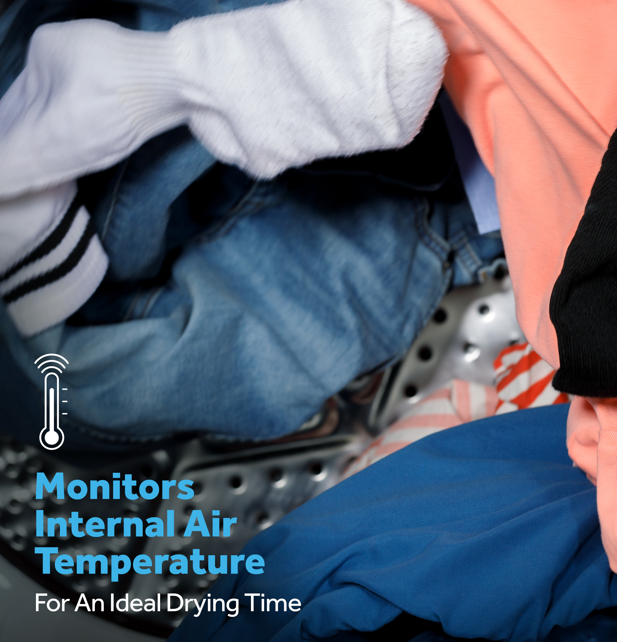 6.2 cu. ft. Capacity Electric Dryer with Up To 120 ft. Venting and Shallow Depth GTX38EASWWS