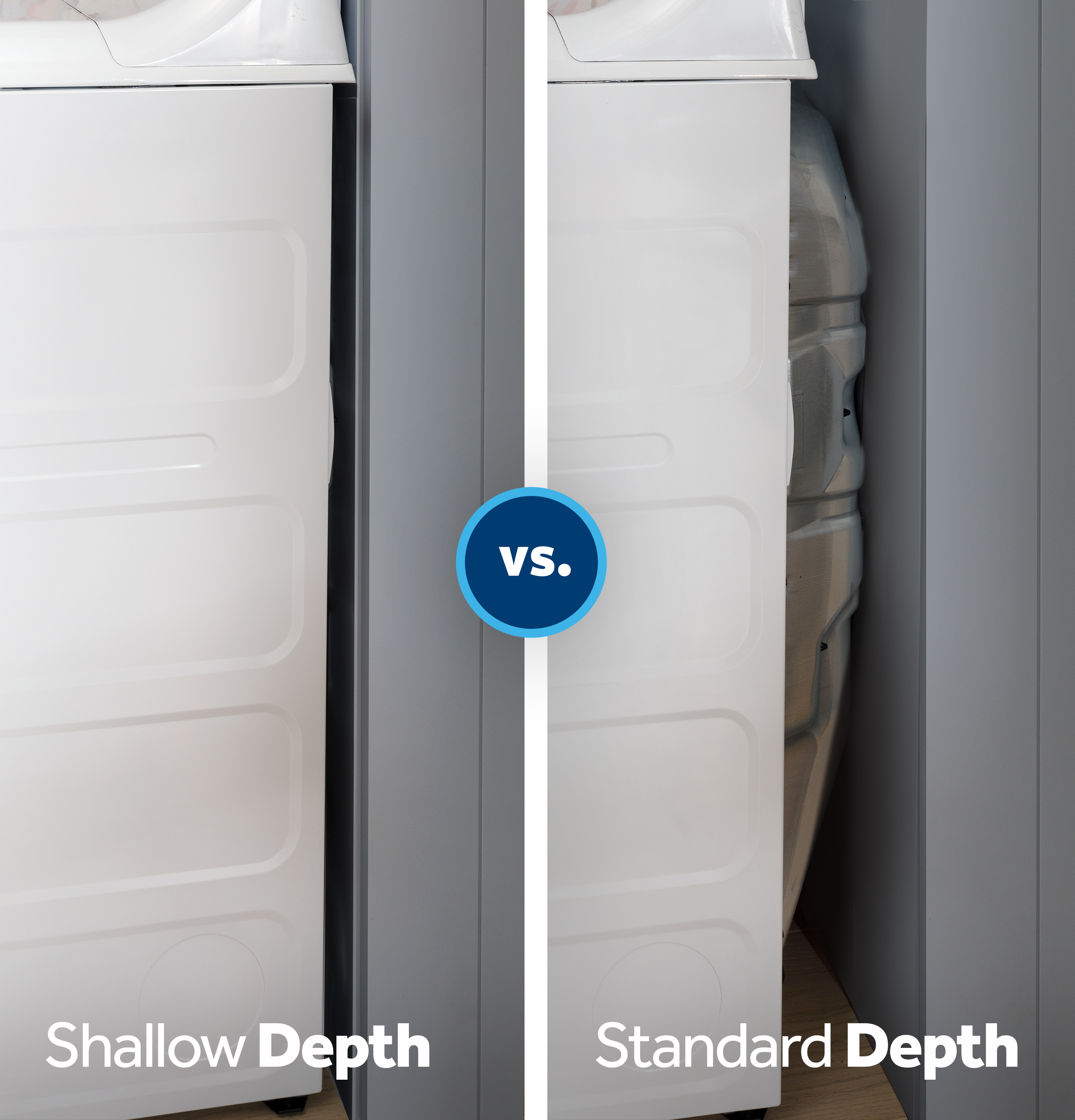 6.2 cu. ft. Capacity Electric Dryer with Up To 120 ft. Venting and Shallow Depth GTX38EASWWS