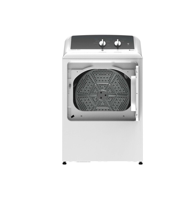 6.2 cu. ft. Capacity Electric Dryer with Up To 120 ft. Venting and 5-yr Limited Warranty GTX52EASPWB
