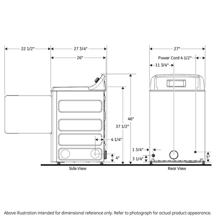 6.1 cu. ft. capacity aluminized alloy drum electric dryer with HE Sensor Dry GTX65EBSJWS