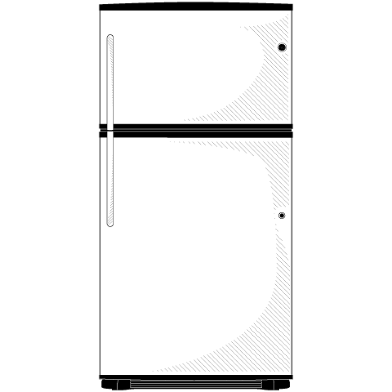 21.0 Cu. Ft. Top-Freezer Refrigerator GTZ21GCESS
