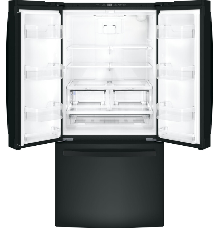 18.6 Cu. Ft. Counter-Depth French-Door Refrigerator GWE19JGLBB
