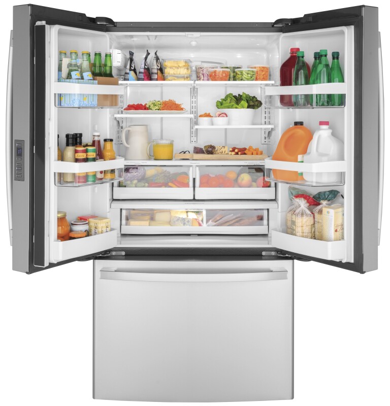 23.1 Cu. Ft. Counter-Depth Fingerprint Resistant French-Door Refrigerator GWE23GYNFS