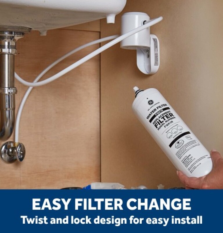 Under Sink Single Stage High Flow Water Filtration System GXK140TNN