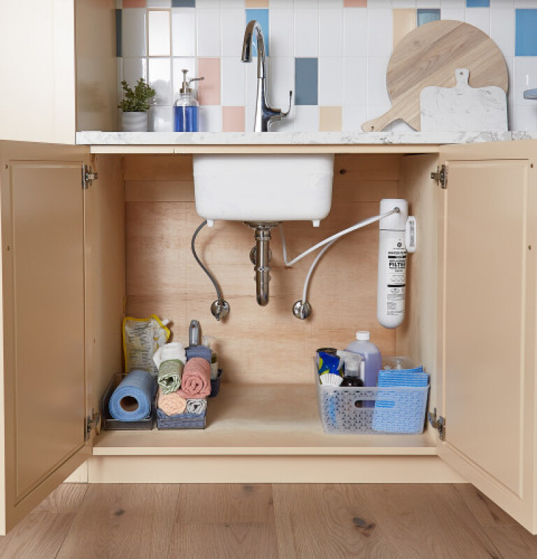 Under Sink Single Stage High Flow Water Filtration System GXK140TNN