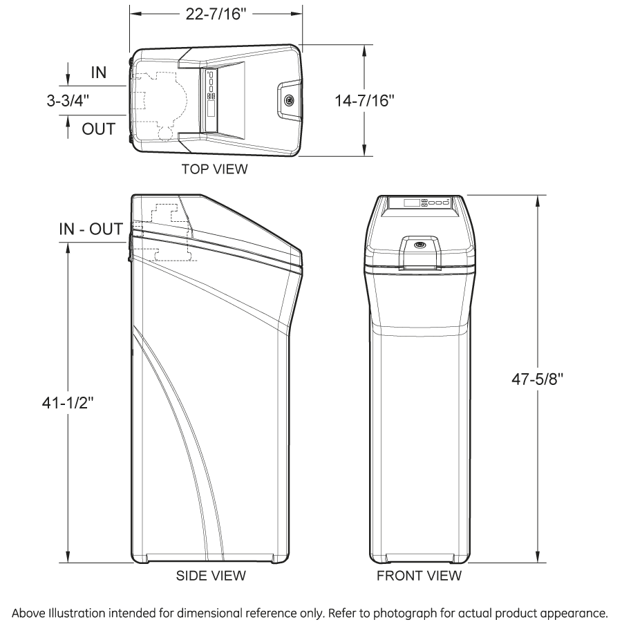 45,000 Grain Water Softener GXSH45V