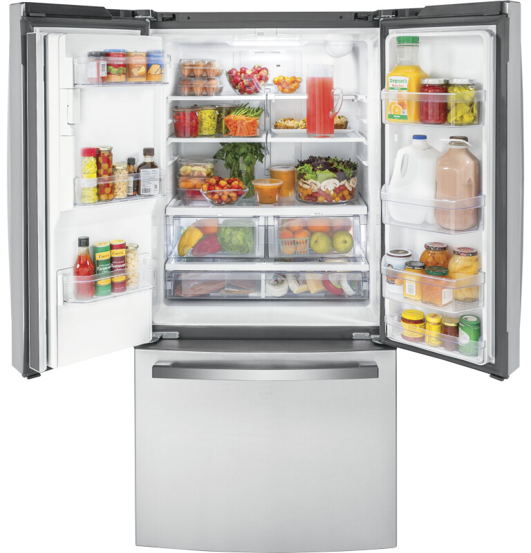 17.5 Cu. Ft. Counter-Depth French-Door Refrigerator GYE18JSLSS