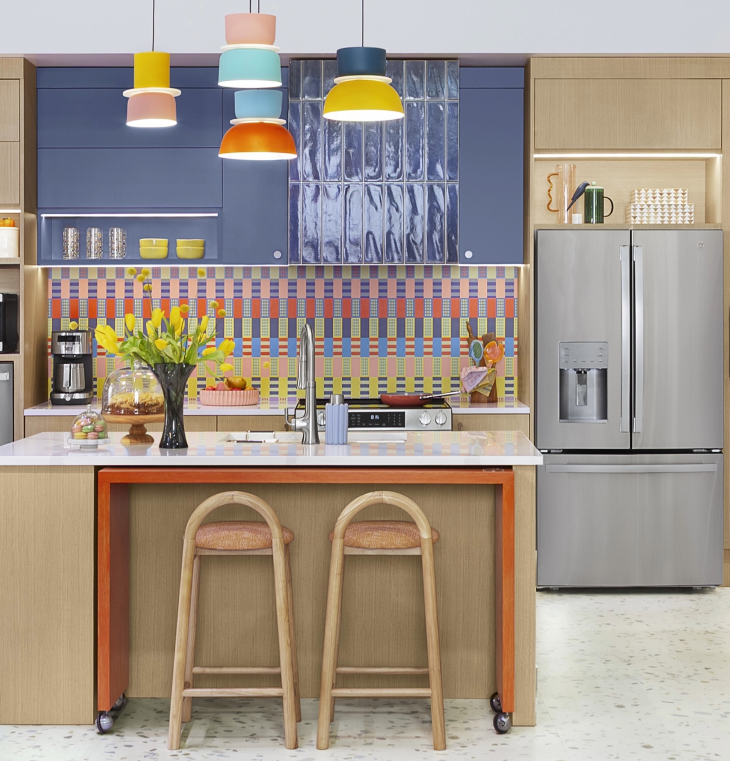 20.6 Cu. Ft. Fingerprint Resistant Counter-Depth French-Door Refrigerator GYE21JYMFS