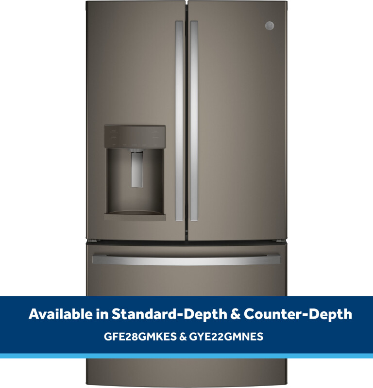 22.1 Cu. Ft. Counter-Depth French-Door Refrigerator GYE22GMNES