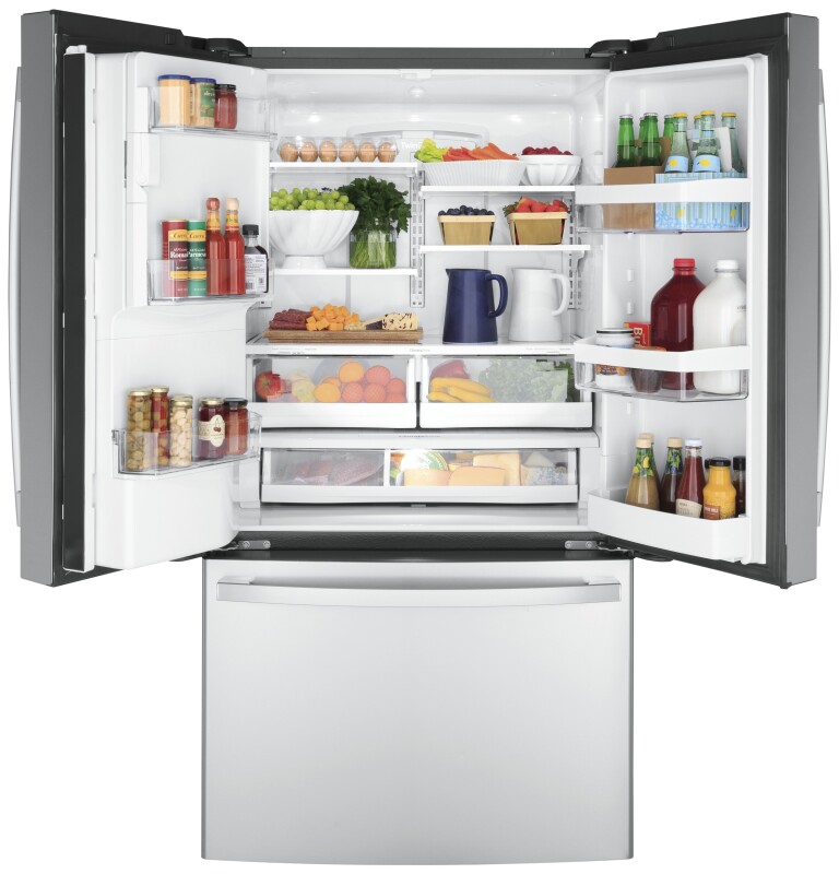 22.1 Cu. Ft. Counter-Depth Fingerprint Resistant French-Door Refrigerator GYE22GYNFS